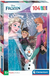 Clementoni puzzle Disney Frozen 104 pièces carton puzzle enfant