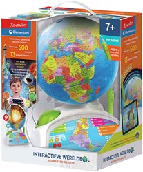 Clementoni globe interactif jouet éducatif avec application et quiz