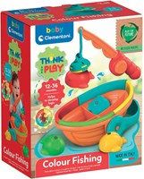 Clementoni jeu de pêche magnétique - jouet de bain pour enfants - multicolore