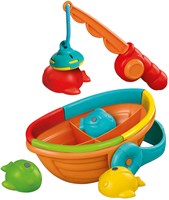 Clementoni jeu de pêche magnétique - jouet de bain pour enfants - multicolore-2