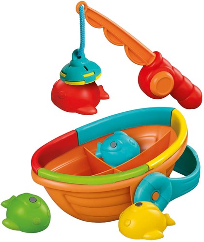 Clementoni jeu de pêche magnétique - jouet de bain pour enfants - multicolore-2