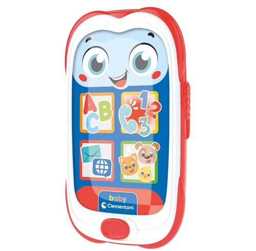 Clementoni Baby Smartphone interaktives Spielzeug mit Licht und Ton-2