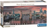 Clementoni Puzzle - 1000 Teile - Panorama Themse - Erwachsenenpuzzle