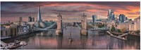 Clementoni Puzzle - 1000 Teile - Panorama Themse - Erwachsenenpuzzle-2