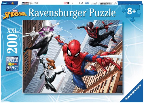 Ravensburger Spiderman puzzle XXL - 200 pièces - puzzle pour enfants