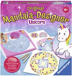 Ravensburger Mandala Designer Unicorn - Kit créatif de dessin pour enfants