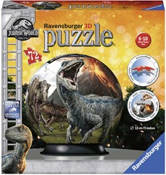 Ravensburger Jurassic World 3D Puzzle-Ball - 72 Teile - Spielzeug
