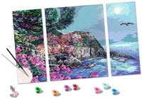 Ravensburger peinture par numéros - CreArt Romantic Cinque Terre kit de peinture-3