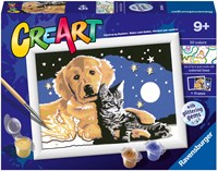 Ravensburger kit peinture par numéros - CreArt douceur étoilée