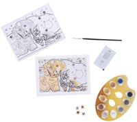 Ravensburger kit peinture par numéros - CreArt douceur étoilée-3
