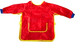 Eduplay Malkittel rot - Malen - wasserabweisendes Polyester