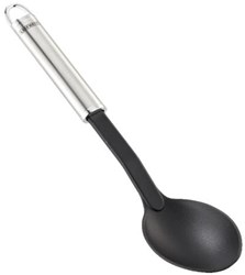 Leifheit Gemüselöffel Sterling Nylon Edelstahl - Küchenzubehör schwarz