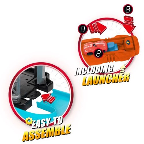 Toi-Toys Parkhaus Spielzeug mit Aufzug und Autos - Turbo Racers-3