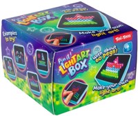 Toi-Toys Kunstwürfel Spielzeug Pin It mit Licht und bunten Stiften