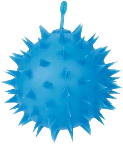 Toi-Toys Spielball Pufferbal Spikes 20cm bunte Kunststoff Kinderball