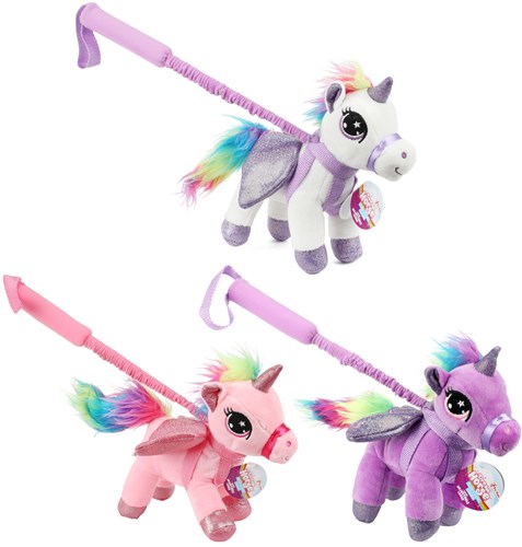 Licorne en peluche sur bâton 37152Z