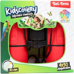 Kidscovery Fernglas Spielzeug Schärfe einstellbar Mehrfarbig