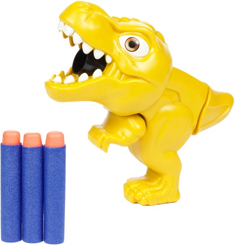Toi-Toys Dino Spielzeug Pistole mit Pfeilen - Mini Foam Schießspiel-3