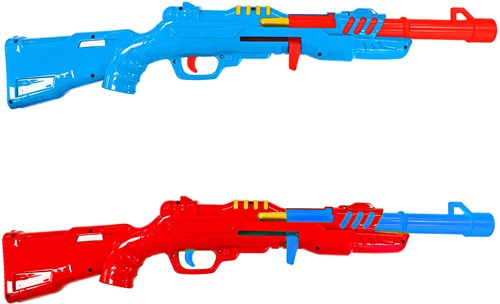 Toi-Toys Schaumstoff Spielzeugpistole mit 6 Schaumstoffpfeilen für Kinder-3