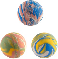 Jonotoys Flummi Spielzeug Marmor 4cm bunter Hüpfspaß für Kinder