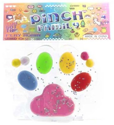 Kidsfun Pinch Family Poot 14x13 cm 150 gr. 4317