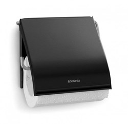 Brabantia Toilettenpapierhalter ReNew matt schwarz - Badezimmerzubehör