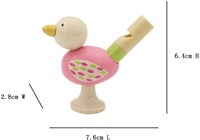 Playwood Holz-Vogelpfeife Spielzeug für Kinder mehrfarbig-2