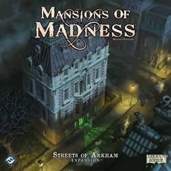 Fantasy Flight Games Brettspiel Erweiterung Mansions of Madness Streets of Arkham