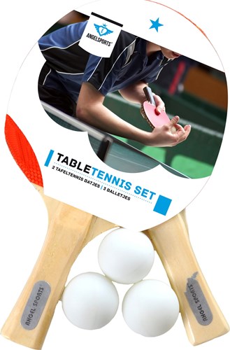 Angeltoys Tafeltennisset (1*) met 3 ballen-2