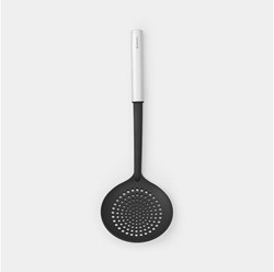 Brabantia Schaumlöffel Küchenhelfer schwarz Edelstahl antihaft Silikon