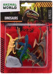 Animal World - Dino Speelset, 8dlg.