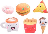 Johntoy Plush & Play  2 stuks fastfood in takeaway zak (3 ass.)-2