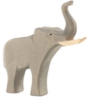 Ostheimer Holz Elefant Stier Spielzeug - handgefertigt und nachhaltig