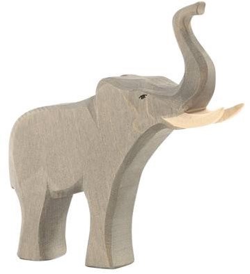 Ostheimer Holz Elefant Stier Spielzeug - handgefertigt und nachhaltig