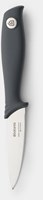 Brabantia Schälmesser Küchenmesser Tasty+ dunkelgrau ergonomisch Stahl