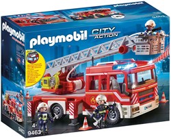 Playmobil Feuerwehr Spielzeug Drehleiterwagen City Action 9463