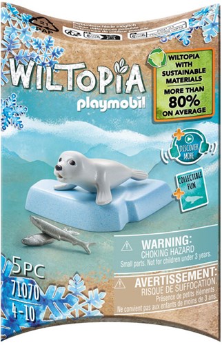 Playmobil Wiltopia Baby-Robbe Spielfigur - 71070