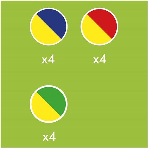 Hubelino billes set - billes colorées pour circuit de billes - 12 pièces-3