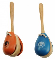 Kids at Work castagnettes en bois jouet pour enfants musique