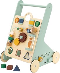 Trixie chariot d'activités animaux en bois - jouet éducatif