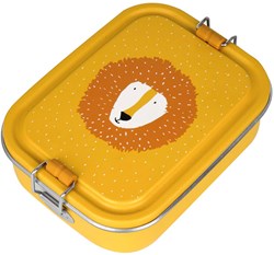 Trixie Brotdose Lunchbox Mr. Lion - Edelstahl - Gelb - Kinder - BPA-frei