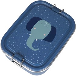 Trixie Lunchbox Kinder klein Edelstahl Mrs. Elephant Brotdose Schule