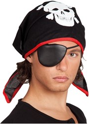 Boland Piraten-Bandana mit Augenklappe - Kostümzubehör für Kinder