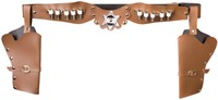 Boland Cowboy-Holster Doppel Sheriff Pistole Revolver Karneval-3