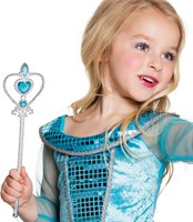 Boland Zauberstab blau Prinzessin Fee Accessoire für Kinder
