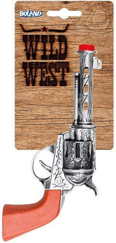 Boland Spielzeugpistole Sheriff - Cowboy Revolver - Karneval Party