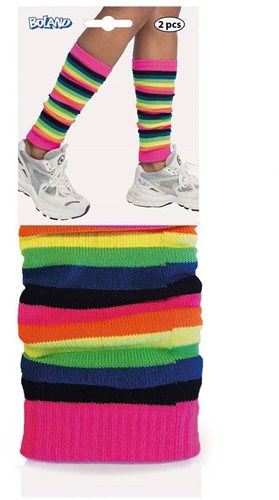 Boland Beinwärmer Regenbogen - bunte Accessoires Erwachsene