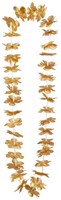 Boland Hawaii-Kränze gold - 20 Stück Set - Party-Accessoire-2