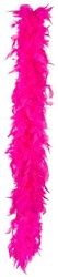 Boland boa fuchsia rose 180cm - accessoire à plumes pour carnaval et fête