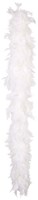 Boland boa weiß 180cm - Kostümzubehör für Party und Glamour